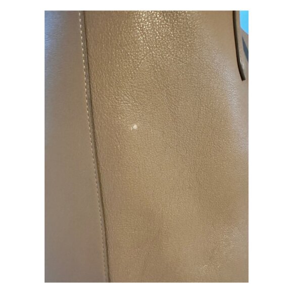 Mansur Gavriel Everyday Soft Tote Bag in Camel Brown - Picture 7 of 9